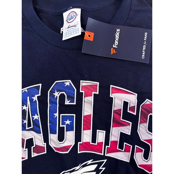 NWT Philadelphia Eagles Patriotic Graphic Tee Fanatics NWT Adult Large - Picture 3 of 8